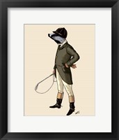 Badger The Rider Full II Framed Print