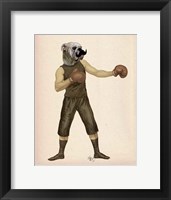 Framed Boxing Bulldog Full