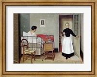 Framed Sick Patient (Helene Chatenay), 1892