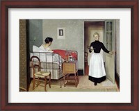 Framed Sick Patient (Helene Chatenay), 1892