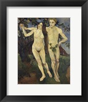 Framed Adam and Eve, 1979