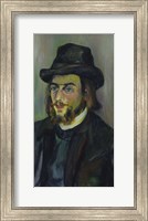 Framed Portrait of Erik Satie (1866-1925), 1892-93