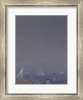 Framed Three Sailboats