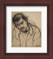 Framed Utrillo Pensive, 1911