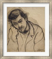 Framed Utrillo Pensive, 1911