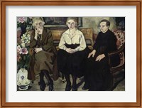 Framed Utter Family, 1921