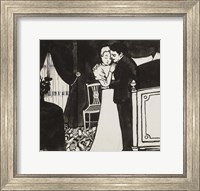 Framed Ruby and the Belle Pin, c. 1897