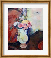 Framed Vase of Flowers, 1938