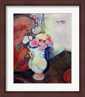 Framed Vase of Flowers, 1938