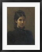 Framed Portrait of a Young Woman