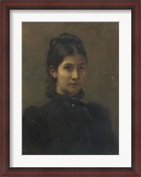 Framed Portrait of a Young Woman