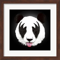Framed Kiss Of A Panda
