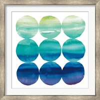 Framed Summer Dots III