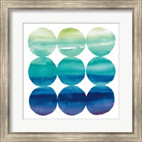 Framed Summer Dots III