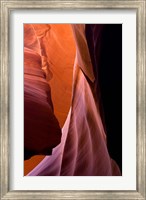 Framed Upper Antelope Canyon, Eroded Sandstone