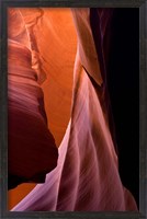 Framed Upper Antelope Canyon, Eroded Sandstone