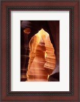 Framed Colorful Sandstone in Antelope Canyon, near Page, Arizona