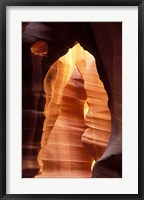 Framed Colorful Sandstone in Antelope Canyon, near Page, Arizona