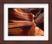 Framed Upper Antelope Canyon Slot, Canyon Interior