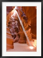 Framed Sunbeam Illuminates Upper Antelope Canyon