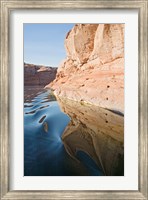 Framed Glen Canyon, Lake Powell, Antelope Canyon