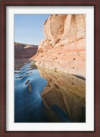 Framed Glen Canyon, Lake Powell, Antelope Canyon