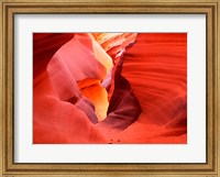 Framed Glowing Sandstone Walls, Lower Antelope Canyon