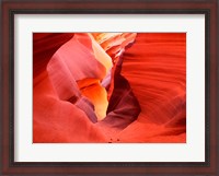 Framed Glowing Sandstone Walls, Lower Antelope Canyon