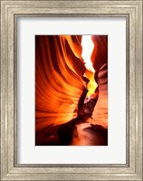 Framed Antelope Canyon Silhouettes in Page, Arizona