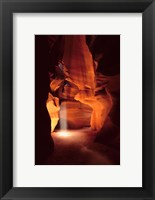 Framed Light in Antelope Canyon