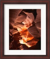 Framed Red Sandstone Walls, Lower Antelope Canyon (Color)