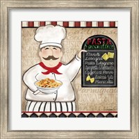 Framed Pasta Chef