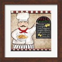 Framed Pasta Chef