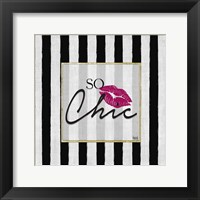 So Chic I Framed Print