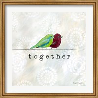 Framed Birds of a Feather Square I