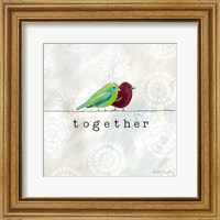 Framed Birds of a Feather Square I