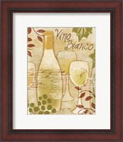 Framed Vino Bianco