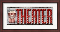 Framed Movie Marquee Panel II (Theater)