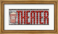 Framed Movie Marquee Panel II (Theater)