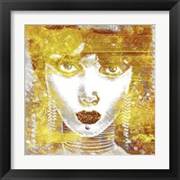 Framed Gold Girl