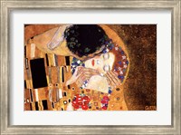 Framed Kiss, c.1908 (detail horizontal)