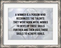 Framed God Given Talents