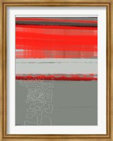 Framed Abstract Red 1