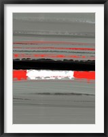 Framed Abstract Red 4