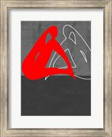 Framed Red Woman