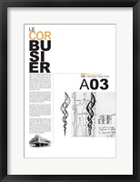 Framed Le Corbusier