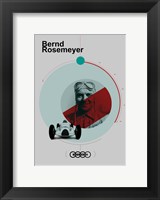 Framed Bernard Rosemeyer