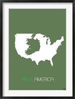 Irish America Framed Print