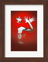 Framed Passion In Red
