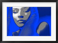 Blue Beauty Framed Print
